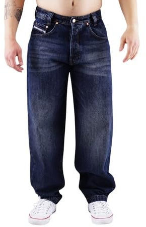 Picaldi® Zicco 471 jeans | Lös och avslappnad passform | morotsbyxor | ledig, lös och bred skurna, Hurricane, 38W x 30L