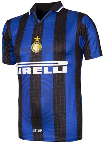 Inter 98 Retro Football Shirt, 1997-98 Unisex Erwachsene