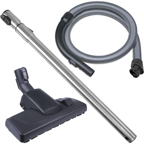 PRIMEBAG - SPARSET: Schlauch, Griff, Rohr und Bodendüse - Passend für Miele S6, Cat&Dog 6000, Parkett & Co 6000, Parquet S 6210, Premium-Edition S 6210 S 6260, PureAir S6 Bestleistung beim Saugen