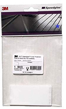 3M™ Speedglas™ 100 SL 9000 innere Schutzscheibe Kratzfest, Hochwertiges Polycarbonat 5 Stück