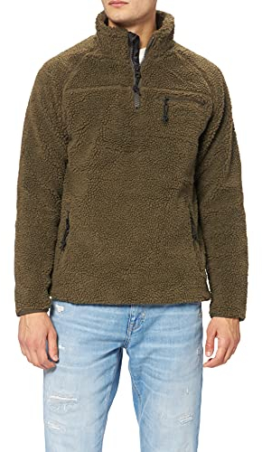 Brandit Teddyfleece Troyer, Farbe: Olive, Größe: L