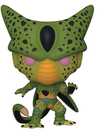 Funko POP! Animation: DBZ S8- Cell - (First Form) Dragon Ball Z Vinyl - Vinylfigur för samlare - Presentidé - Officiell Merchandise - Leksaker för barn & vuxna - Anime Fans - Modellfigur för samlare