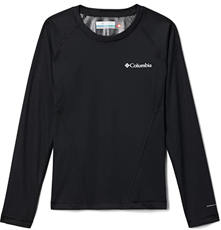 Columbia Midweight Crew 2 Ropa Interior Camiseta Térmica Unisex niños, Black, M