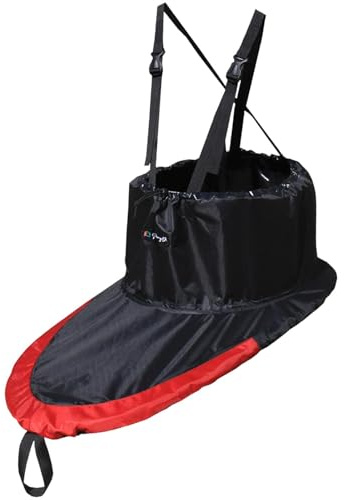 Amagogo Kajak-Spritzdecke, wasserdicht, professionell, hochwertig, universell, zu montieren, tragbar, praktisch, Zubehör,