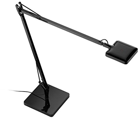 Flos Kelvin F3311030 - Lampada da tavolo a LED, in alluminio, sorgente luminosa inclusa, 8 W, 285 lm, 2700 K, colore: Nero