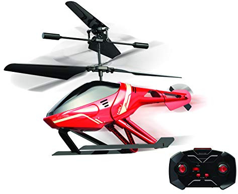 FLYBOTIC RC 84786 AIR Python av Silverlit, fjärrstyrd helikopter, inomhus helikopter, 2 infraröda kanaler, leksak helikopter för barn, 17 cm, färgglad, från 10 år