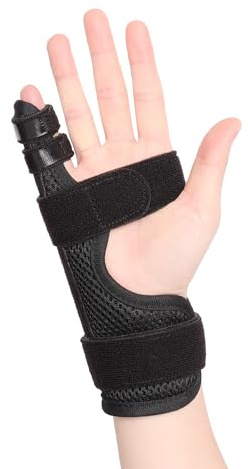 joingood Stecca per Mignolo, Tutore per Mignolo Mano, Stecca per Dito Mignolo Regolabile, Tutore per Mignolo, Stecca Metacarpale per Dita Rotte, Stecca Mignolo Mano, Adatta per Mano Destra,Sinistra(M)