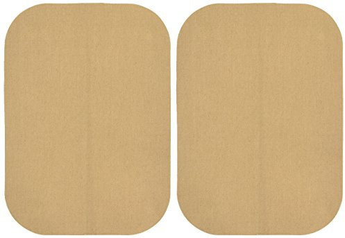 Wrights 230008091B Bondex Iron-On Patches 5X7 2/Pkg-Beige