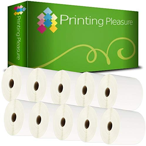 4x6 Thermal Labels,100mm x 150mm,White Permanent Adhesive Shipping & Mailing Labels Rolls Compatible with Thermal Transfer & Direct Printers(500/Roll 10 Rolls)
