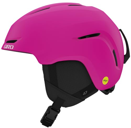 Giro Spur MIPS Kids Snow Helmet - Matte Rhodamine - Size XS (48.5-52cm)