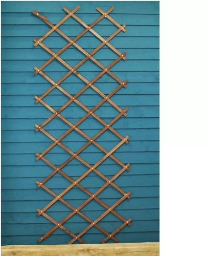 Garden Mile Heavy Duty Plant Support Wooden Expanding Trellis for Climbing Plants Garden Decoration Outdoors Support Panel for Flowers Decorative Garden Wall Trellis Fence Panels 180 x 60 cm