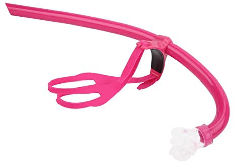 AMAZWI Tuba de plongée Tube de Respiration Avant de baignade avec équipement de nage en Silicone pour Les activités de plongée sous-Marine et de Snorkeling (Color : Rot)