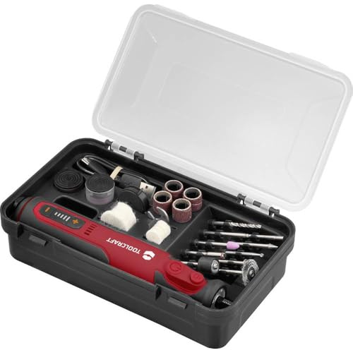 TOOLCRAFT Graveringsverktyg inkl. väska, inkl. laddningskabel 7.2 V