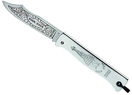 Douk-Douk 61815 Couteau lame 8,5 cm Acier inox Z70CD16 manche 11 cm longueur