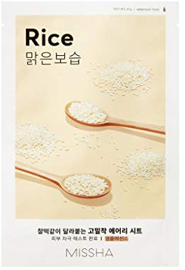 missha Pure Source Cell Sheet Mask (Rice), 1er Pack