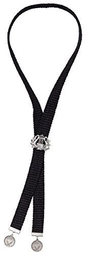 Fischerkleidung GmbH Webband schwarz mit Silber-Schieber Size Notenschlüssel