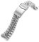 MiLTAT Super-Louis Louis Jub - Cinturino per orologio in metallo, 22 mm, compatibile con Seiko 5 5kx srpd51 srpd71 srpe83, argento, L