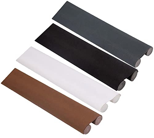 usefulbeauty 4 Piezas Protector Aire Debajo Puerta - Burlete Puerta - 94 Cm Puerta Flexible Tira De Sellado Inferior Protector Sellador Tapón Burlete Bloqueador De Polvo De Viento Protector