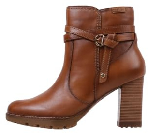 Pikolinos Botines de tacón en Cuero Connelly para Mujer en Color Marrón