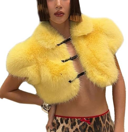 sodeber Gilet Corto Senza Maniche Adatto agli Animali Mantella in Pelliccia Artificiale Premium Antivento Comoda Invernale