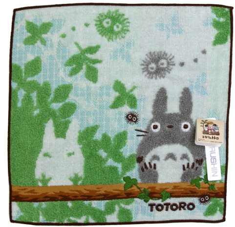 My Neighbor Totoro Mini Towel [ break N ] ' non-twist yarns steam shirring embroidery Mellor winding '