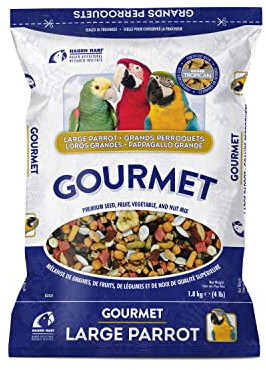 Hari Gourmet Seed Mix for Parrots, 1.8kg, Premium Gourmet Blend for Complete Parrot Nutrition