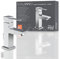 EISL NI075THI CALVINO Wasserhahn Bad eckig, Waschtischarmatur mit kantigem Design, moderner Einhebelmischer Badezimmer, Mischbatterie fürs Waschbecken, Chrom
