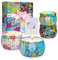 TOFU Duftkerzen Geschenkset, Tragbares Aromatische Kerze, Muttertag Geschenkset im 4er-Pack,5,65 Unzen,120 Brennstunden Kerzen mit natürliches Sojawachs und ätherischen Ölen,Geschenke für Frauen