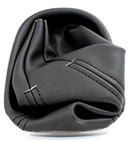 Schaltsack Schaltmanschette Schwarz für W203 Mit Rahmenzubehör Eco-Leder