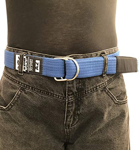 Gi Store Rocks! BJJ Blue Belt, Jiu-Jitsu Casual Lifestyle Belt (Blue, Large)