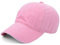 Wennmole Unisex Baseballkappe Outdoor Baseball Cap Verstellbar Erwachsenen Mütze Sport Cool Mode Baseballmütze für Damen Herren (Rosa)