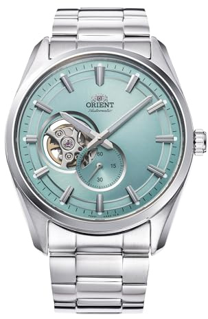 Orient Contemporary Small Seconds Semi Skeleton - Herrenuhr Automatik Handaufzug Casual AR00, Stahl Türkis, Casual