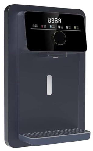 WBRSybUK Distributore d'Acqua Alimentato dalla Rete Elettrica A Parete, Purificatore d'Acqua con Assunzione d'Acqua Quantitativa con Blocco Elettronico per Bambini, Touch Screen