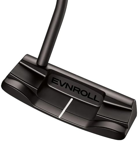 Evnroll Herren ER2 Legacy Midblade Putter, Satinierter Stahl, 35