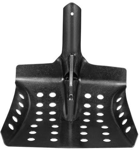 SOIMISS Pala Metálica para Tamizar Desagües Herramienta De Limpieza De Alcantarillas Tamaño Estándar Adecuado para Pozos y Drenajes Resistente y Duradera La Limpieza De