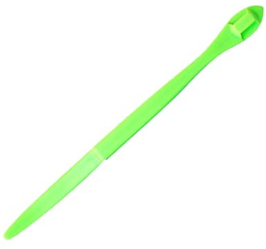 SparschäLer Sbucciatore di arance, multifunzionale, facile da aprire, taglierina per sbucciare velocemente, apriscatole per frutta (Green, 15.8x1.2cm)
