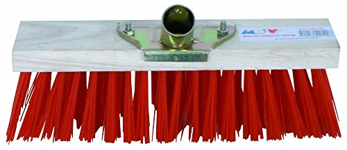 MSV 100100 Scopa per spazzamento Stradale in plastica Marrone 31 x 6 x 9,2 cm