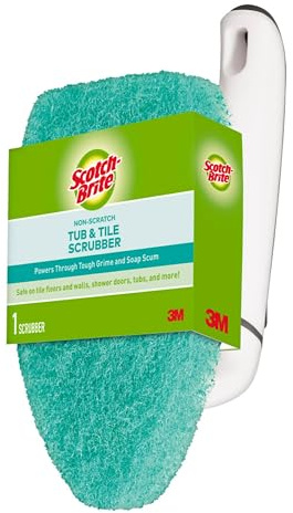 Scotch-Brite Non-Scratch Tub & Tile Scrubber, 6 Count