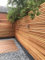 Western Red Cedar Batten Screen (21 Pack) 1.65m2 contemporary fencing cladding 18x38mmx1.83mtr slats battens for cedar fence panels