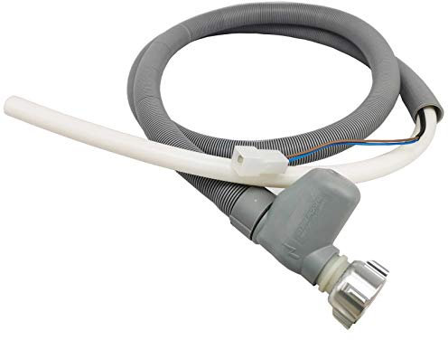 3/4 Manguera de entrada de seguridad, conector Aquastop de repuesto para Bosch Beko Constructa Gaggenau Hanseatic Miele Neff LG Siemens Samsung lavadora y lavavajillas 668113 299756 2M