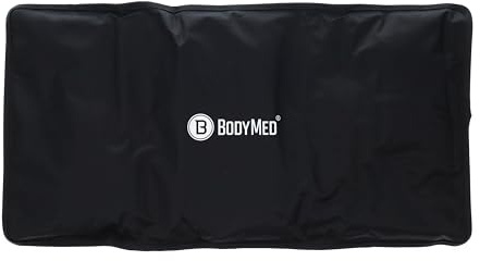 BodyMed Reusable Gel Ice Pack Cold Compress for Back, Shoulder, Neck, & Knee - Professional Grade Cold Therapy for Injuries, Aches, Swelling, Bruises, Sprains - 21 in. x 11 in. (Oversize)