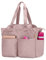 Fasrom Lehrertasche Damen Groß, Arbeitstasche für Lehrer mit Laptopfach, Ideal für Lehrerbedarf, Rosa