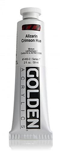 Golden Acrylique : 60ml épais Historical - Alizarine cramoisie Hue
