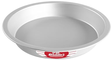Fat Daddio's PIE-10 Anodized Aluminum Pie Pan, 10 x 1.5 Inch