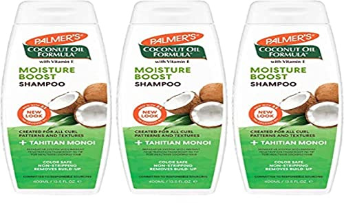 Palmer's Coconut Oil Formula Coconut Oil Shampoo 400ml 3 Pack