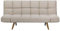 Schlafsofa in skandinavischem Stil klappbar Patchwork beige Ingaro