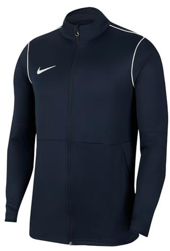 Nike Men's M NK DRY PARK20 TRK JKT K Sport Jacket, Obsidian/White/White, S