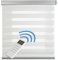 STORESDECO Doppelrollo Motorisiertes Premium 250H x 160B cm für Fenster & Türen - USB-Akku & Funksteuerung für bis zu 15 Rollos - Kindersichere Rollos für Fenster mit Bohren & Einfacher Montage