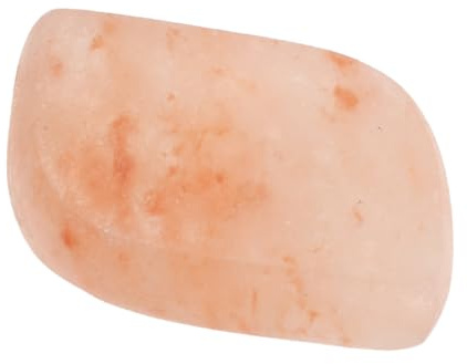 Jabón de Sal Rosa Natural, Piedra Exfoliante en Forma de Hoja | Hecho a Mano, Exfoliación Natural y Masaje Corporal Controlado, Uso Diario en Baño y Cuidado Cutáneo