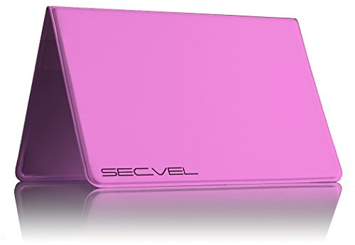 Funda protectora patentada para 6 tarjetas | RFID NFC y bloqueador de campo magnético | Organizador para tarjeta de crédito, tarjeta de identificación | Protección de datos al 100 % comprobada por CTC/advanced (miembro de RW TÜV Group) | Lollypop